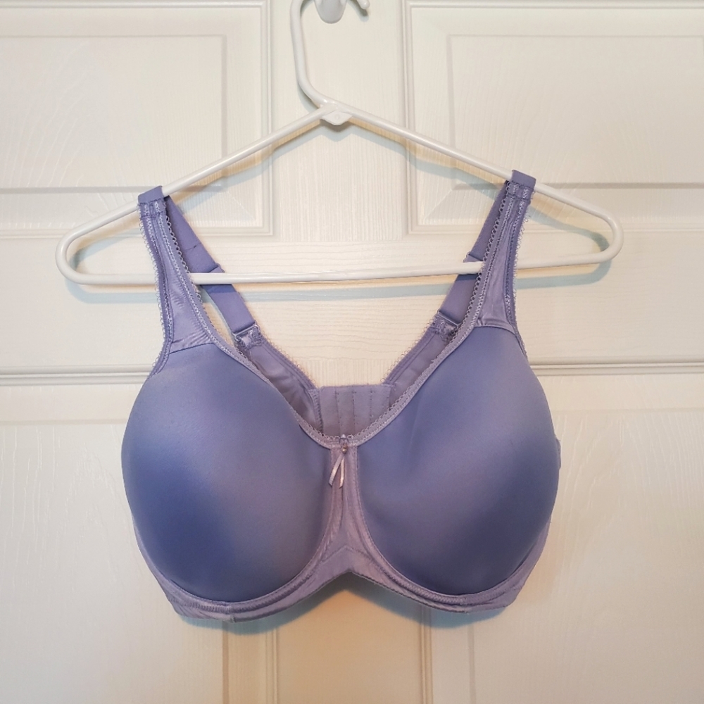 WACOAL Basic Beauty Underwire T-Shirt Bra 853192 in Lilac, Size 36DDD
